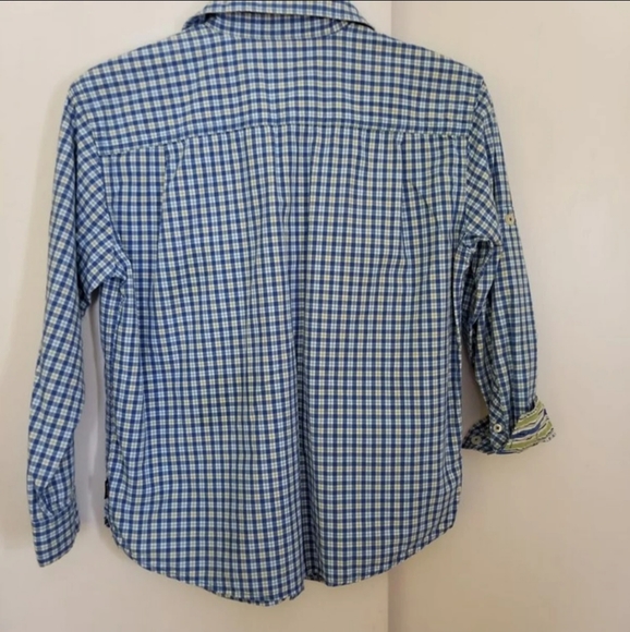 Gap Striped Button Down Shirt Sz 8 - Picture 2 of 11